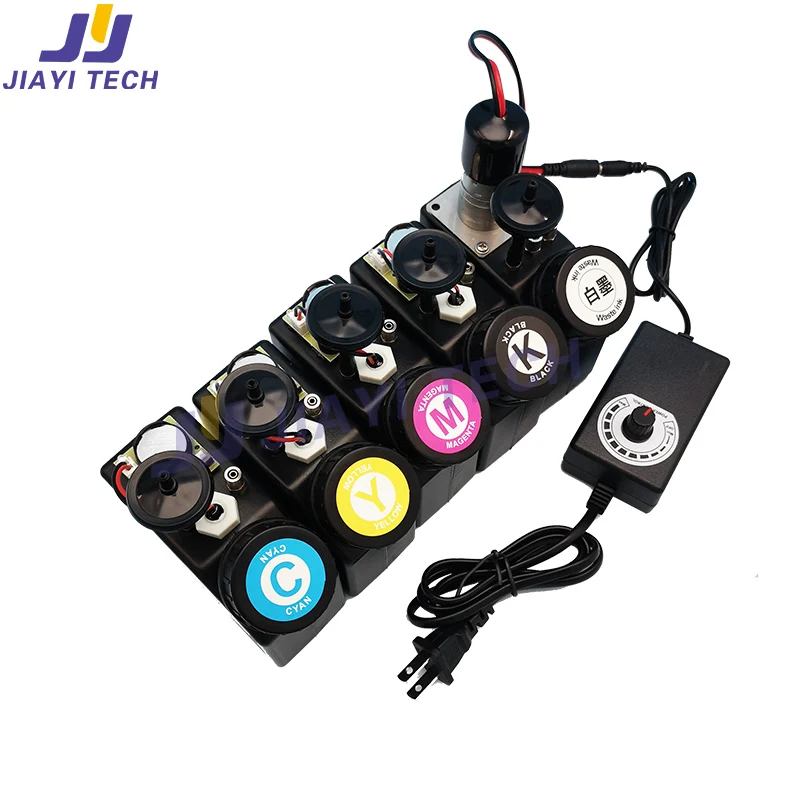 Description Picture 5 of item250ml Ink Tank Continuous Supply Ink System Ink Bucket Alarm Ink Cartridge with Stirring Motor Float Sensor Ink Bottle