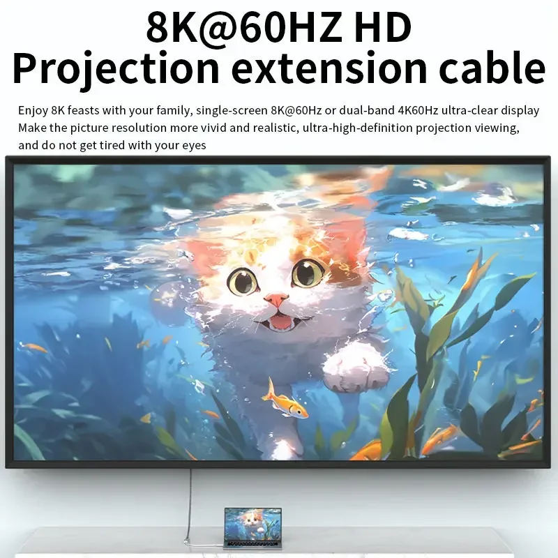 90도 썬더볼트 4 USB C 연장 케이블 40Gbps PD240W 고속 충전 타입 C 데이터 케이블 8K@60Hz 삼성 화웨이 맥북용