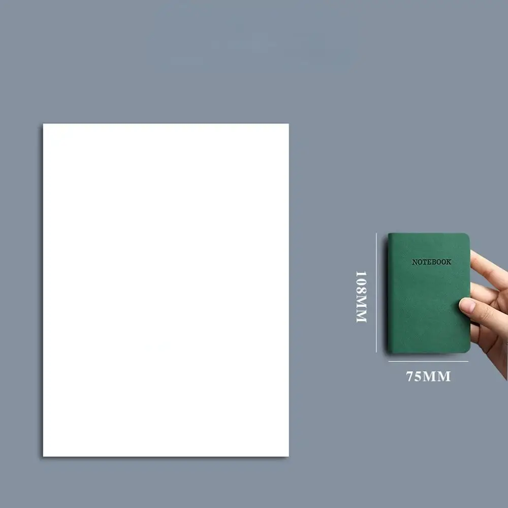 Agenda per Ufficio, Organizer, Blocco Note per Scrapbooking, Blocco Note Aziendale Spesso, Blocco Memo Tascabile, Mini Taccuino A7, Diario - immagine 6