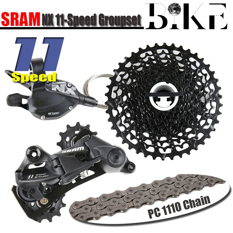 Nx 1x11 Derailleur Nx 11v SRAM NX 1x11 11V Speed Bicycle Groupset