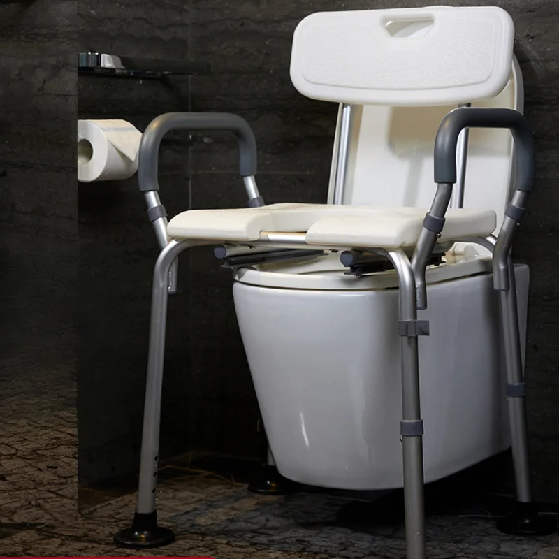 

Противоскользящее складное кресло для душа для пожилых людей, мобильный комод двойного назначения для ванной и туалета, детское сиденье для домашнего ухода