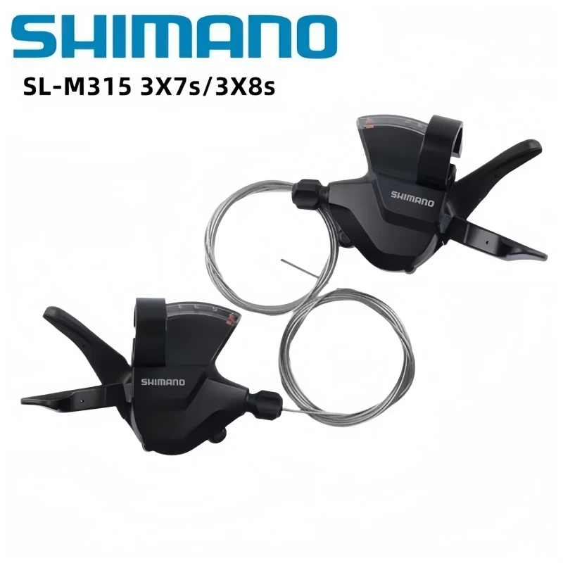 Levier Vitesse Shimano Altus SL-M315 Gauche/droite 8+2 Vitesses Avec Câbles