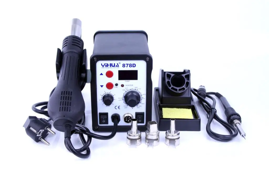 yihua-878d-220v-110v-optional-hot-air-gun-soldering-station-with-907a-soldering-iron-station