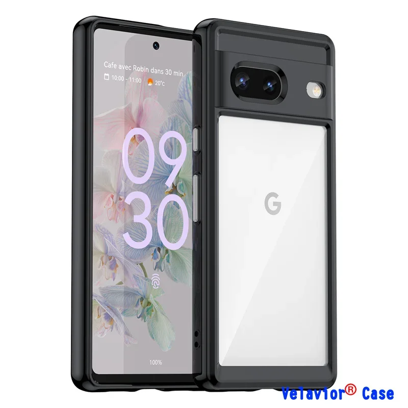 Per Custodia Pixel 7 Per Google Pixel 7 Pro Paraurti Antiurto Trasparente Multicolore Trasparente Per Custodia Google Pixel 7 8 Pro 7A