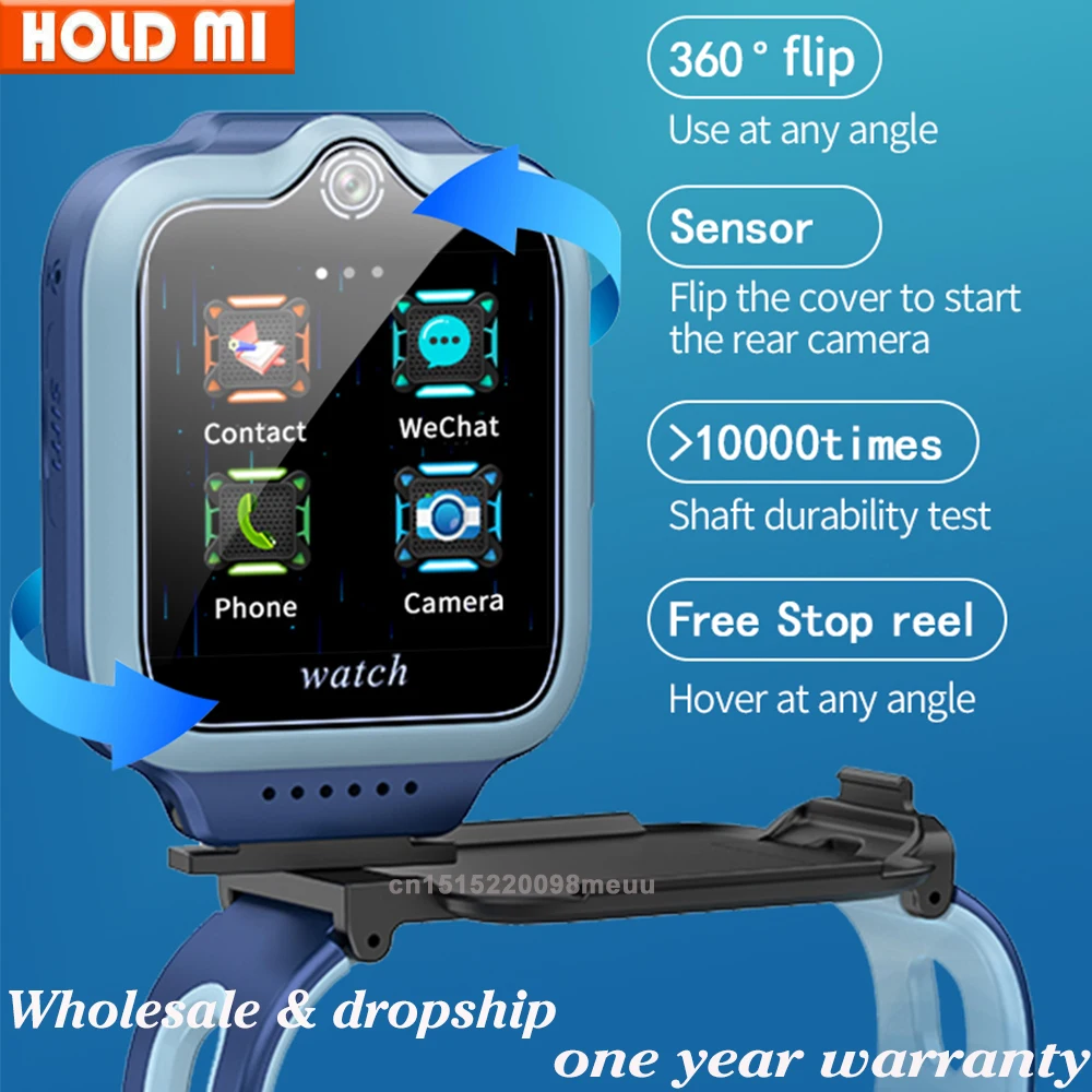 Smartwatch 360 rotating camera new arrivals