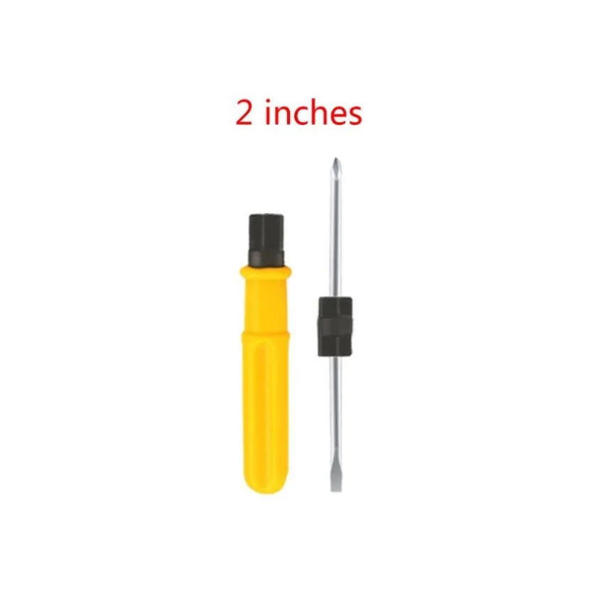

1pc Screwdrivers 2 Sides Double Head Slotted Cross Nutdrivers 2inch 3inch 4inch Remover Repair Tools Hand Tool For Assembly
