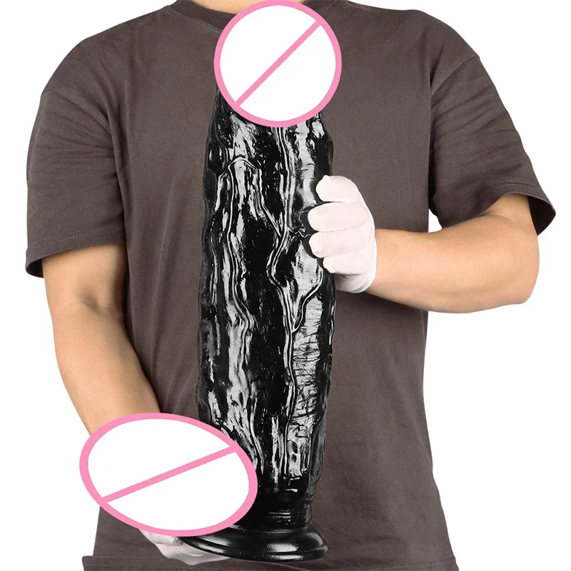 12cm Thick Realistic Huge Dildo Fake Penis Strong Suction Cup Anal Dildos Adult Sex Toys for Man Couple Toy Men's Masturbator
