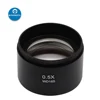 WD165 0.5X 0.7X 1.0X 2.0X Auxiliary Objective Lens Original Microscope Barlow Lens For Trinocular Stereo Zoom Microscope Camera 2