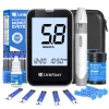 G-425-2V LinkSun Blood Glucose Meter 100pcs Diabetes Testing Kit No Coding Glucometer Large Display Glucose Meter for Home Use