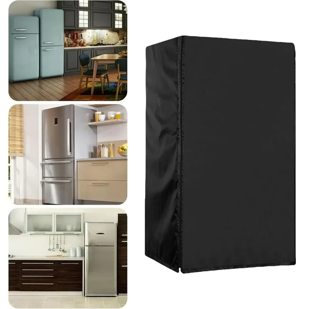 All-Season Dust Protection Vertical Refrigerator Cover, 210D Oxford Cloth