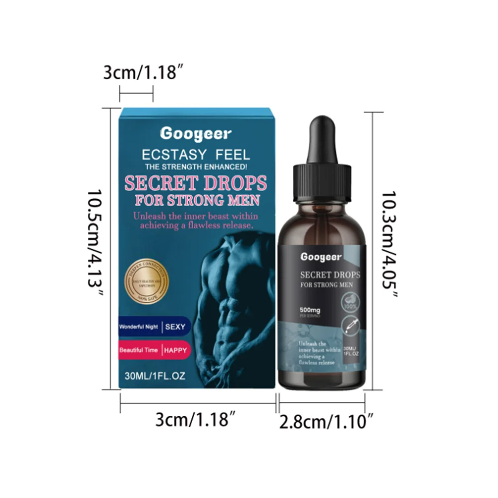 Boost Sexual Stamina With 30ml Secret Drops For Strong Men-Enhance Sensitivity And Performance For Adults