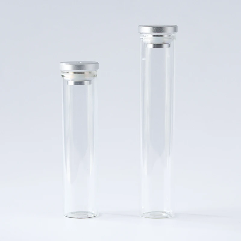 Metal Cap One Way Exhaust Valve Storage Tube Display Glass Bottle Coffee Bean Packaging Bottle Storage Sealed Jar Odor 150mm 120