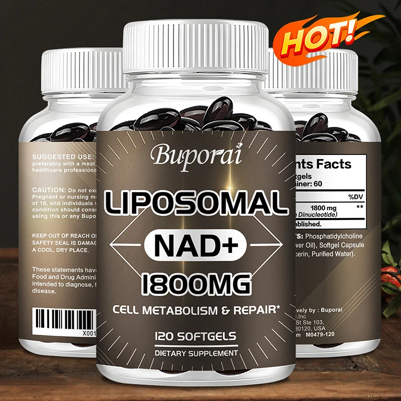 Liposomal NAD-Heart & Brain Function, Longevity, Aging Defense, Cellular Energy