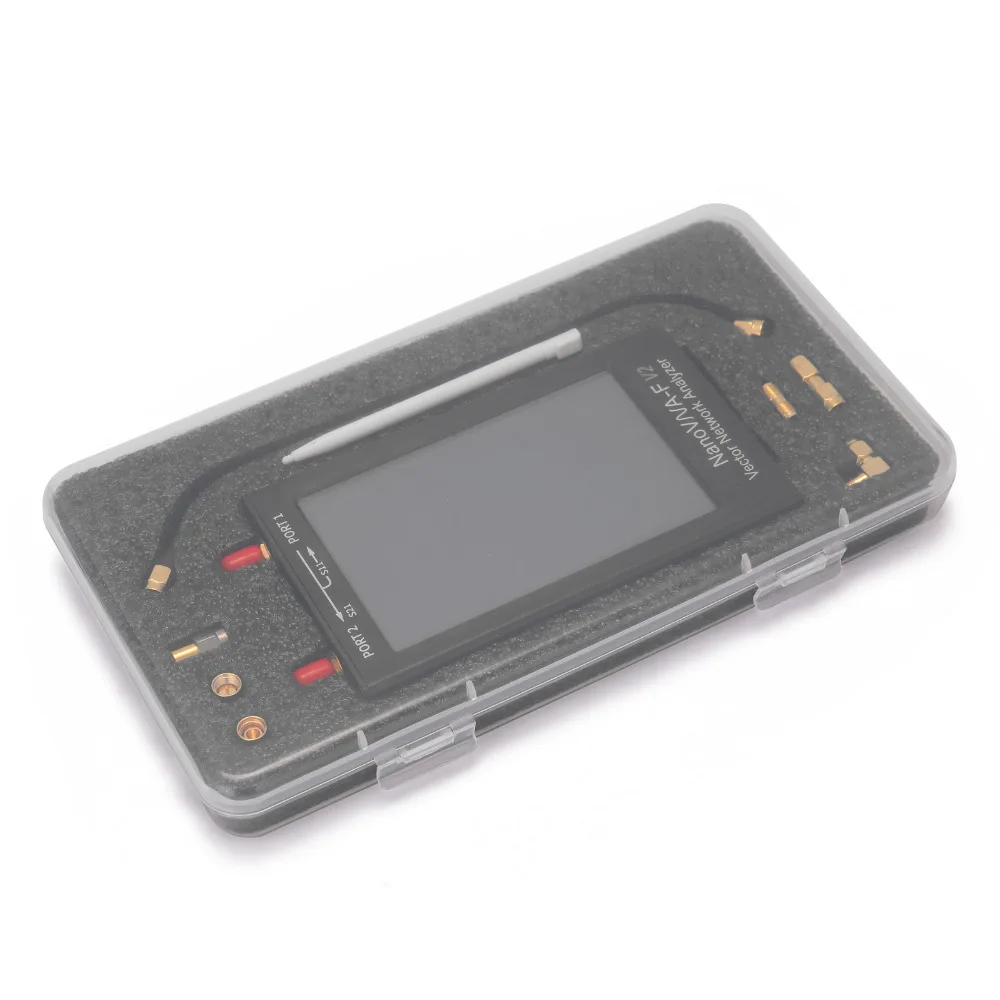 Nanovna F V2 50KHz-3GHz Vector Network Analyzer HF VHF UHF VNA 4.3 Touchscreen 5000mAh High Precision Antenna Analyzer 5000mAh 6
