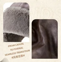 Men Winter Trapper Aviator Trooper Earflap Warm Russian Waterproof Ski Hat Women Bomber Cap Ear Protectors Dad Thick Fleece Hats 5