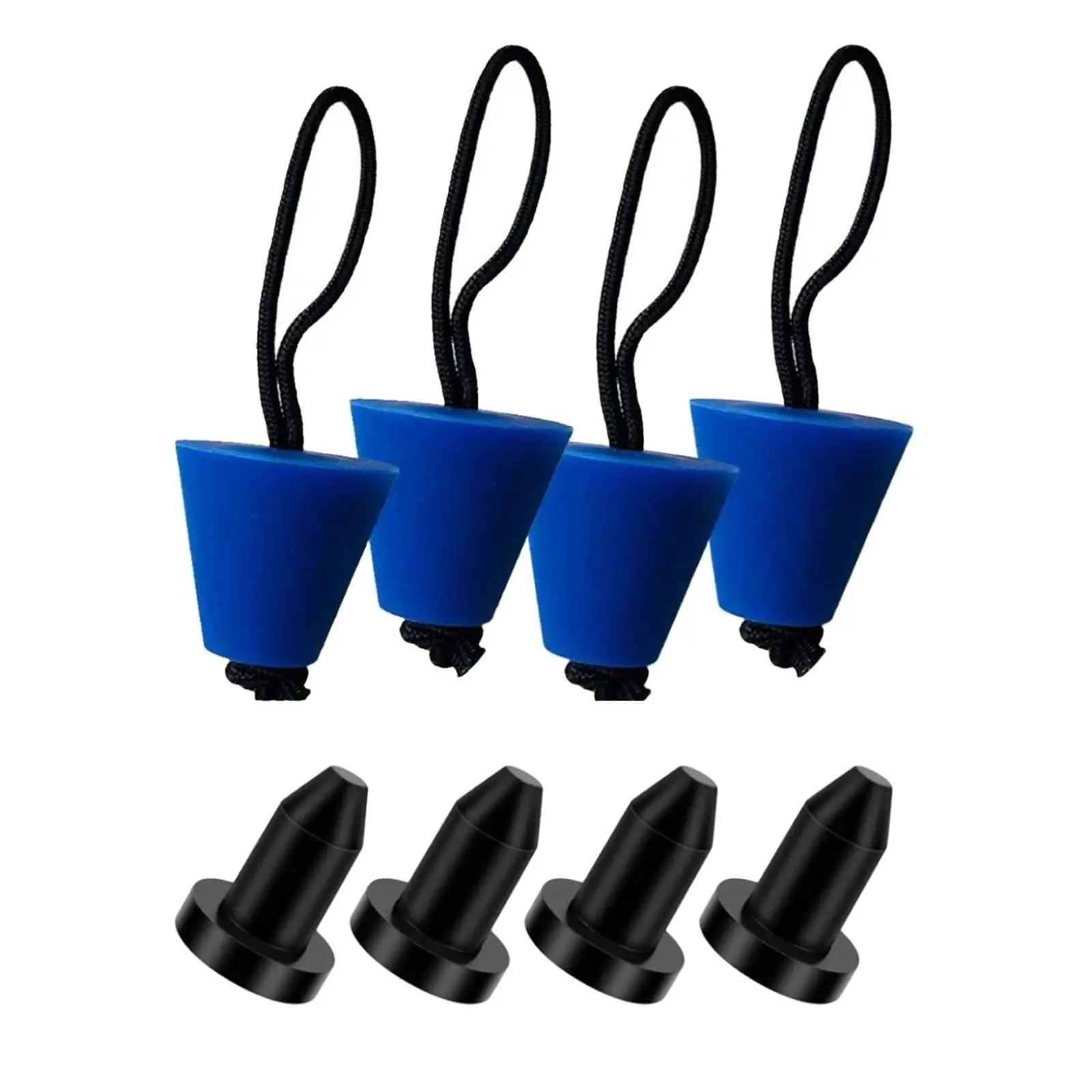 8x Kayak Plug, Kayak Drain Plug, Accessories Supplies, Silicone Drain Hole Plug,