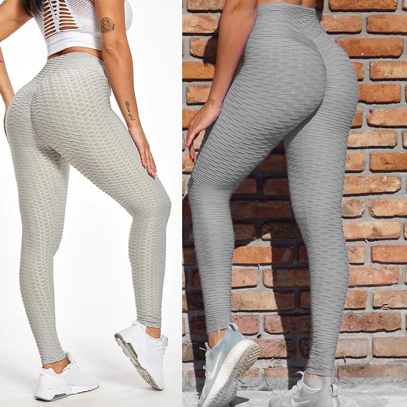 Butt Crack Booty Leggings Women Anti Cellulite Seamless Leggins Push Up  High Waist Peach Lift Sports Yoga Pants Fitness Tights - Leggings -  AliExpress