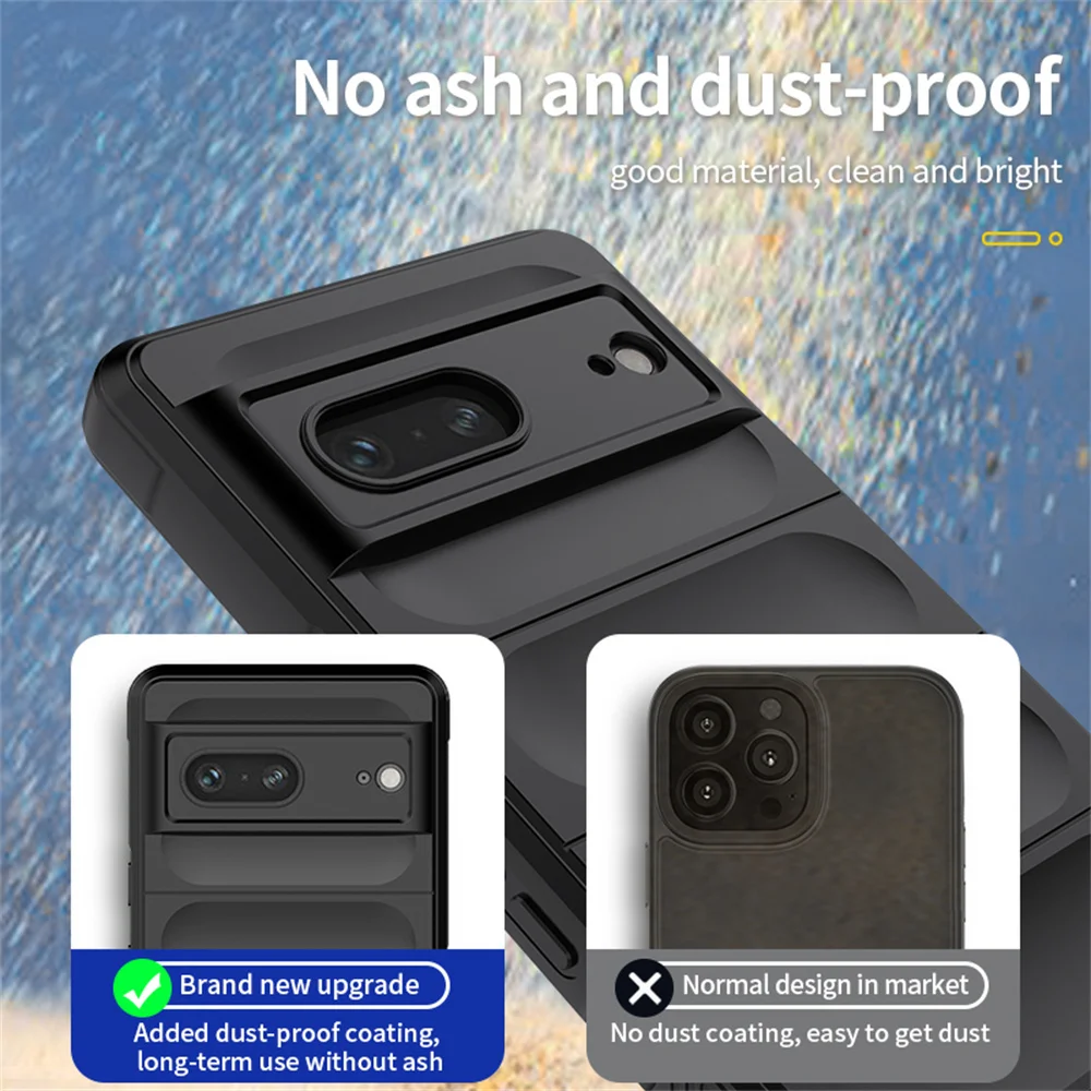 Shockproof Armour Matte Liquid Silicone Phone Case