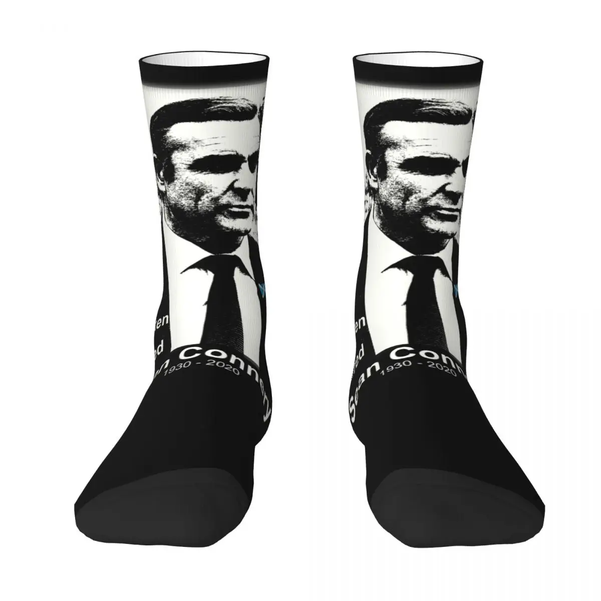 

Graphic Sean Connery Shaken Not Stirred Art Printk Adult Socks BEST TO BUY Rucksack Compression Socks Graphic