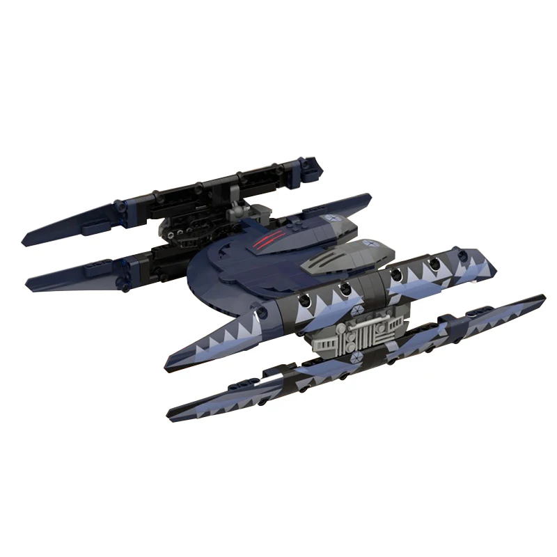 

Droid Bomber MOC 93849 Fighter Jet Spaceship Spacecraft Building Blocks High Tech Bricks Model Ideas Toy Gift Kids Boys Girls