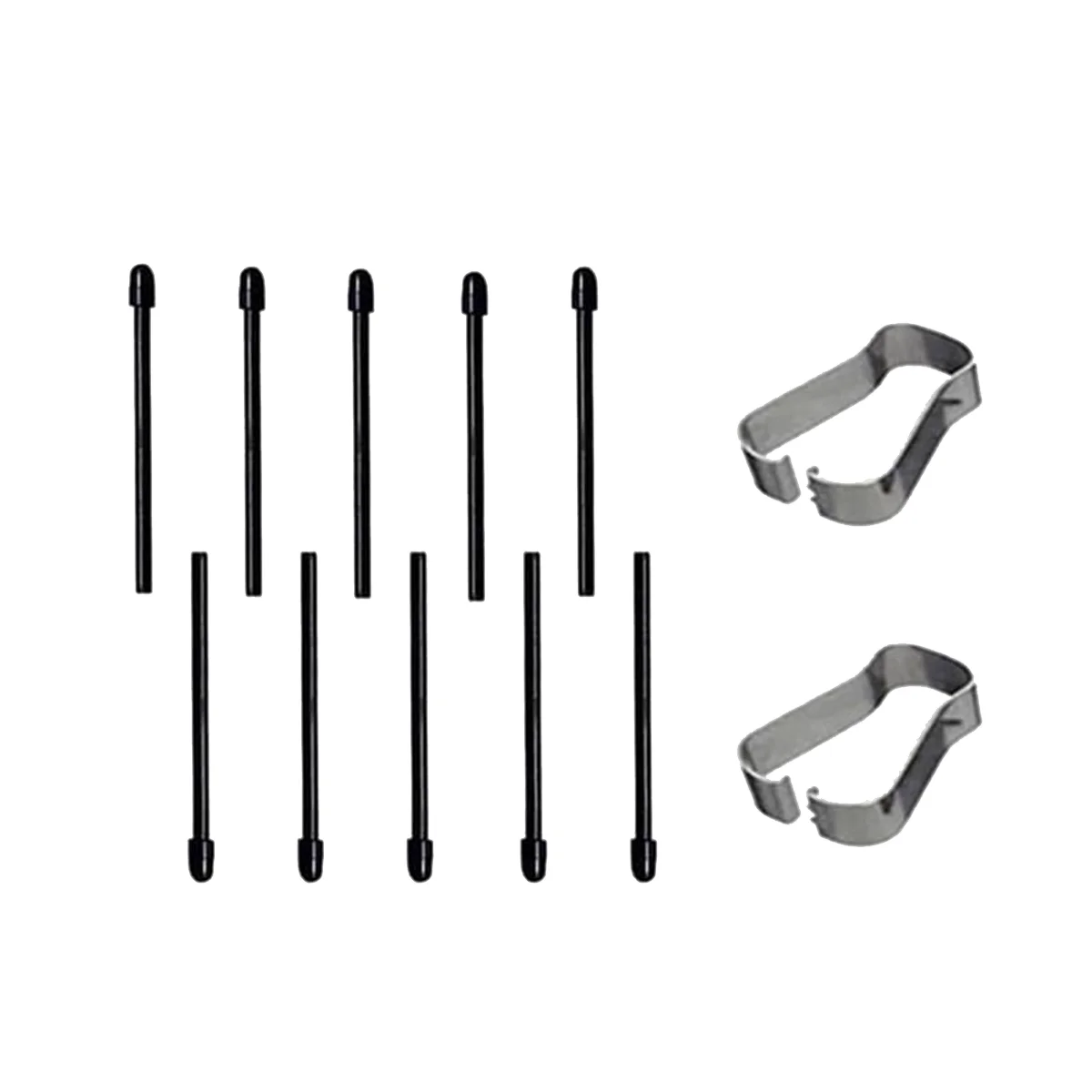 

(10 Pack) Marker Pen Tips/Nibs for Remarkable 2 Stylus Pen Replacement Nibs/Tips Soft (Black)