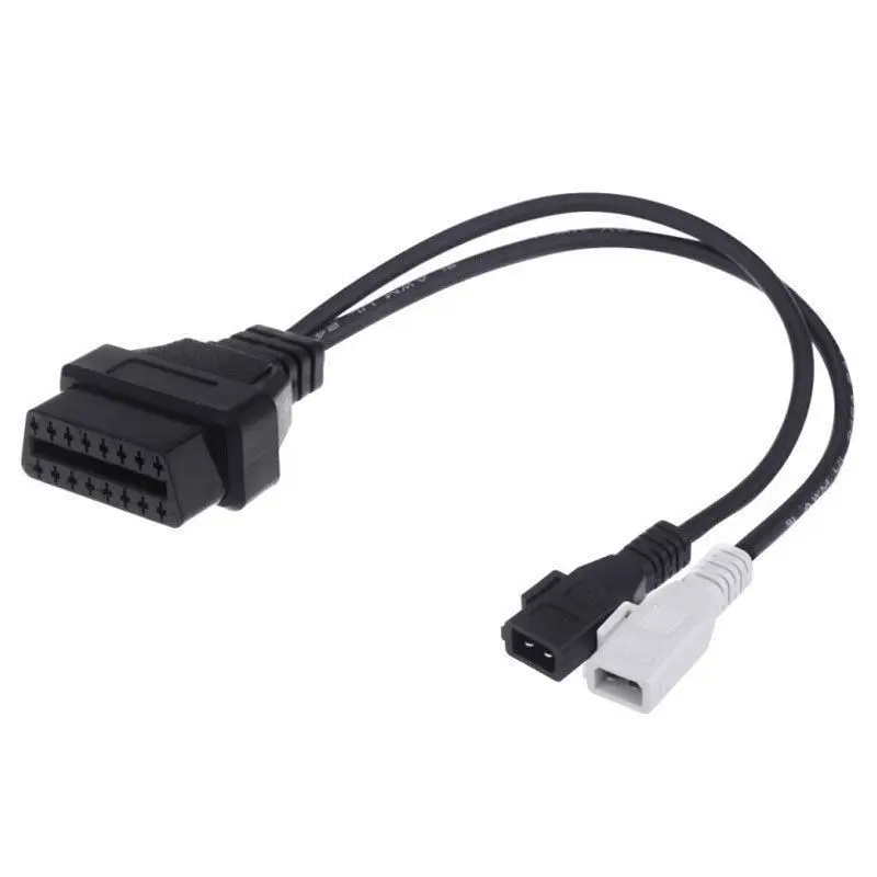 Adattatore Vag Per Cavo Obd2 Da 2P + 2P A 16Pin Per Audi 2Pin 2 X2 Kkl Obd Cavo Diagnostico Per Auto 2P + 2P A Connettore Femmina A 16Pin Per Vw/Skoda