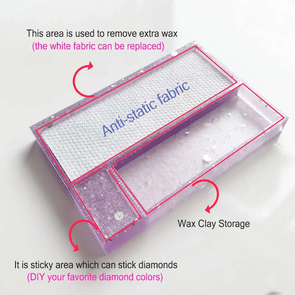 Diamond Painting Tool Wax Remover Clay Glue Cleaner Easy to Wipe off Extra Diamond Glue Mud 5D Painting Accessories
