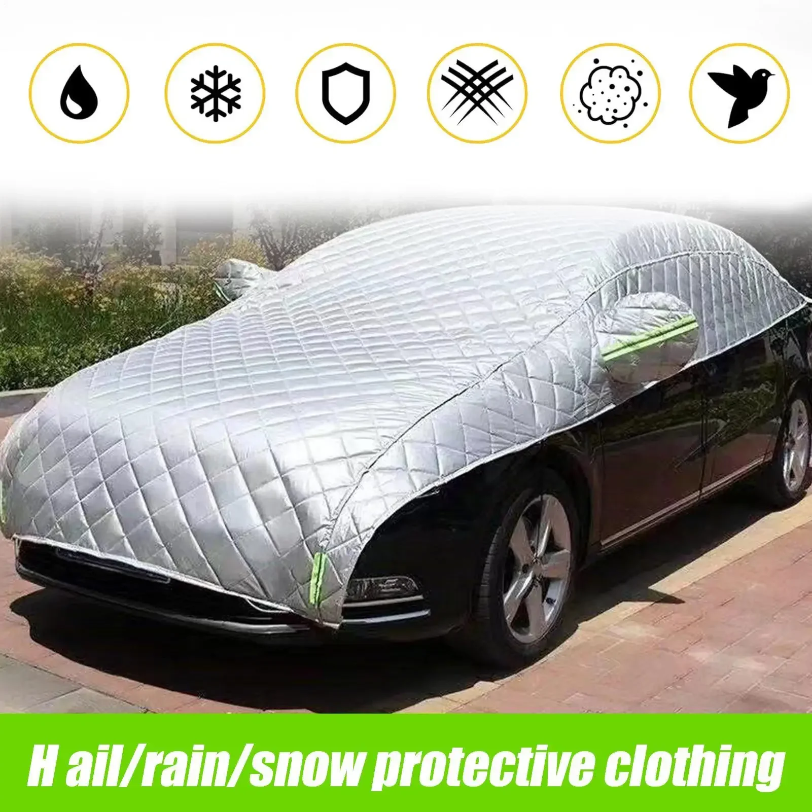Waterproof Car Cover for Winter Snow Protection