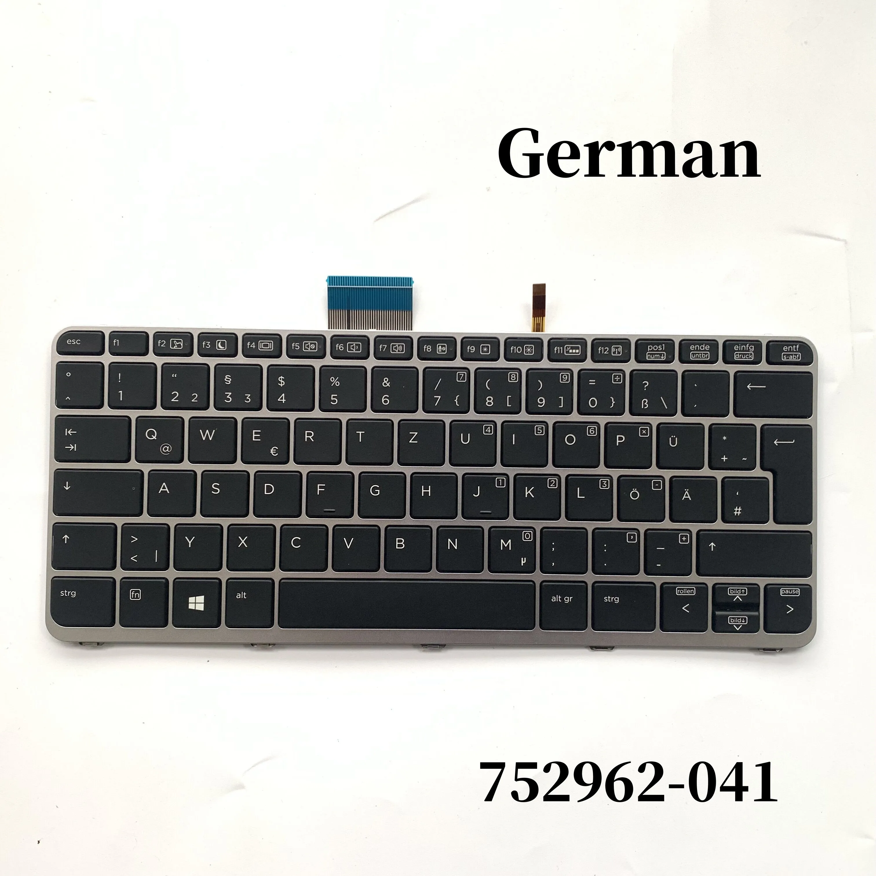 Premium Silver Backlit Keyboard