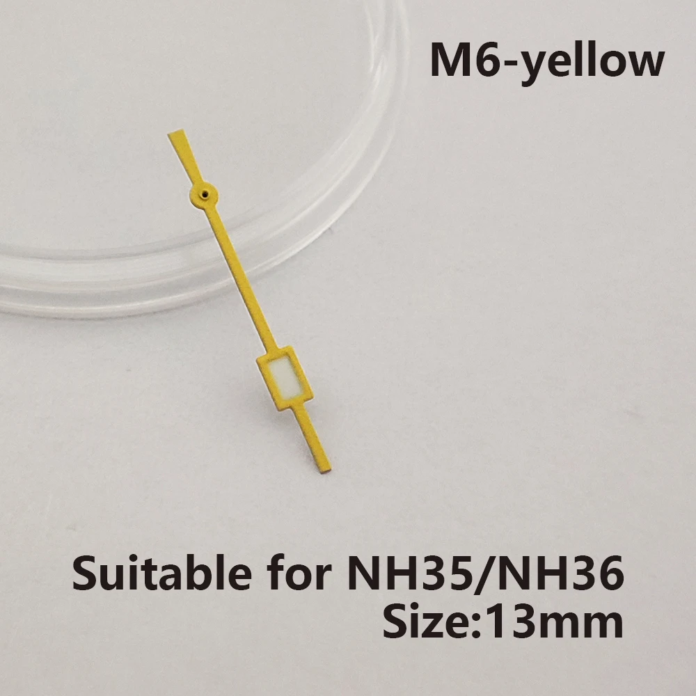 Green Luminous Watch Hands - 13mm Replacement Parts