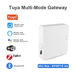 Tuya Smart Home Gateway Hub - WiFi, Bluetooth, ZigBee 3.0 Integration and Wireless Remote Control (Multi-model Gateway)