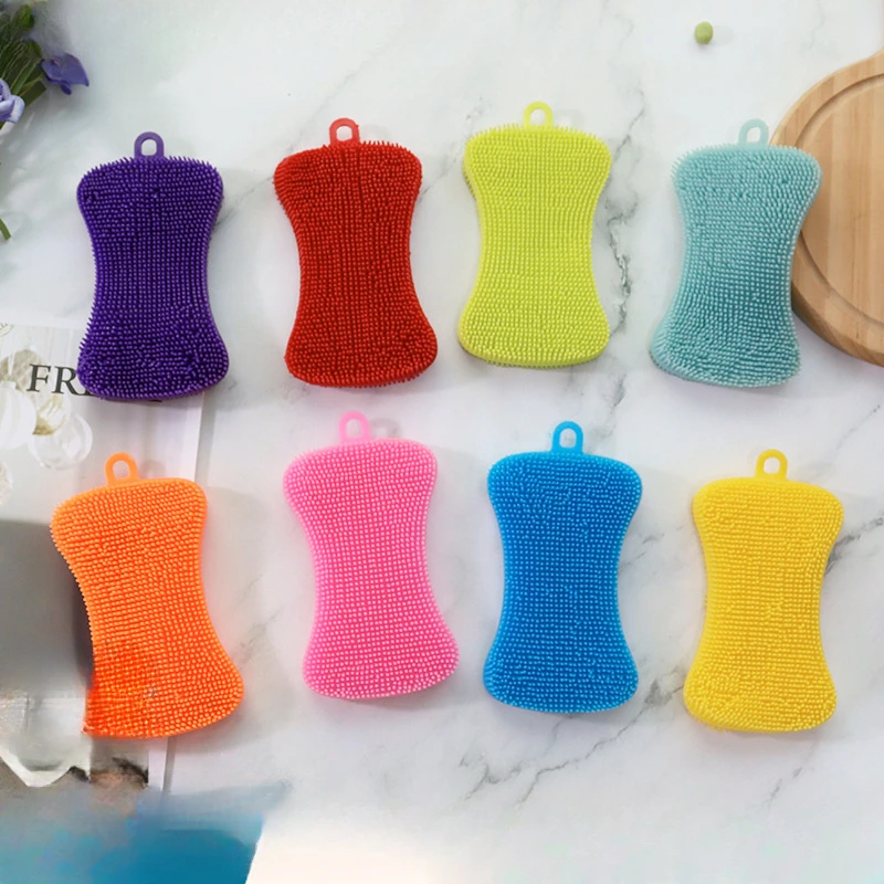 

Многофункциональная щетка для чистки, домашняя кухонная раковина, щетка, инструмент для мытья посуды, ткань