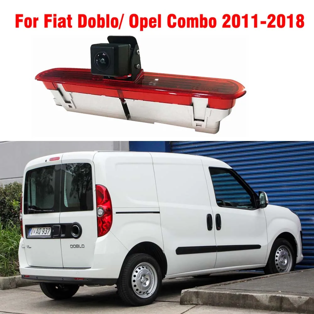 CCD Car Brake Light Reverse Camera For FIAT Doblo For Opel Combo 2011-2018  Parking Rear View Camera