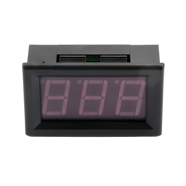 Digital Thermometer LED Display Fahrenheit Centigrade DC 4-28V High Accuracy Temperature Gauge Sensor with Waterproof NTC Probes 4