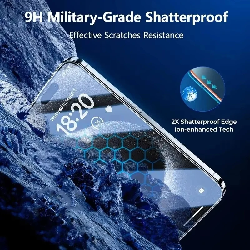 Anti Spy Glass Privacy Screen Protectors for iPhone 16 11 12 13 14 15 PRO MAX Plus X XS MAX XR