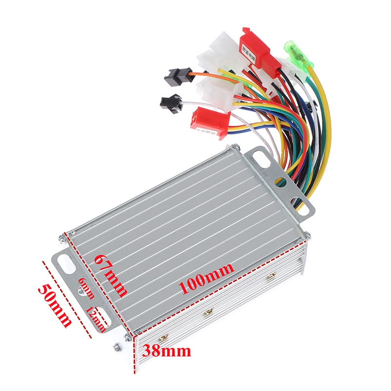 Description Picture 2 of item1PC 36V/48V 350W Brushless Motor Controller DC Motor Regulator Speed Controller For Electric Bicycle E-bike Scooter