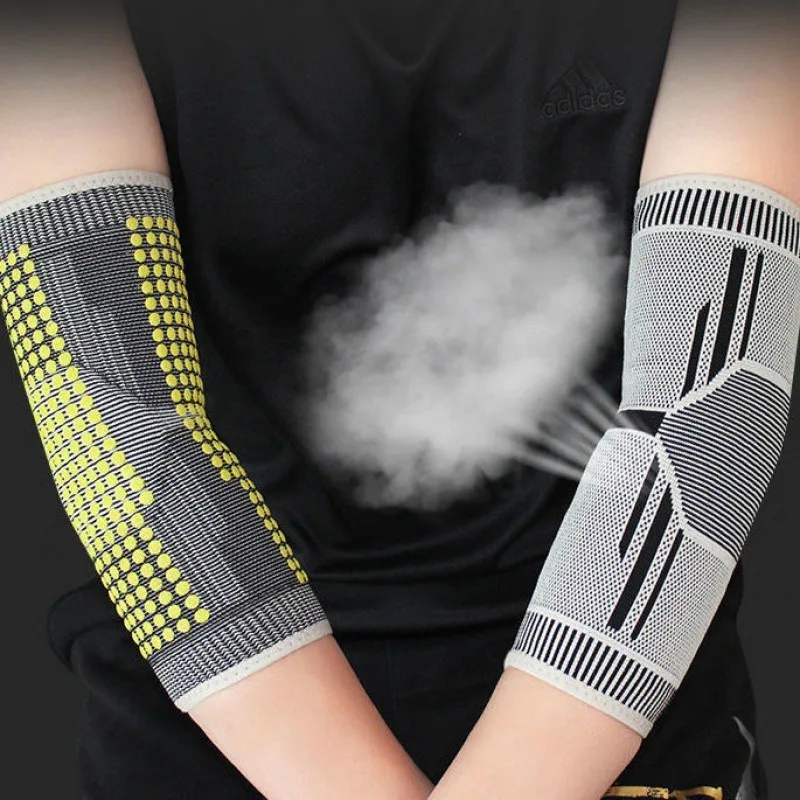 Elbow pad female protective sleeve tennis elbow warm joint physiotherapy hot compress arm guard wrist elbow arm pain male