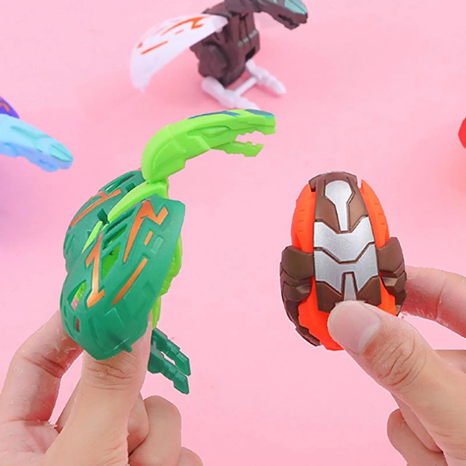 Dinosaurier Roboter verwandeln Verformung Dinosaurier Eier Spielzeug für Kinder automatisch verwandeln verdrehen Jungen Baby Lernspiel zeug – Detail 18