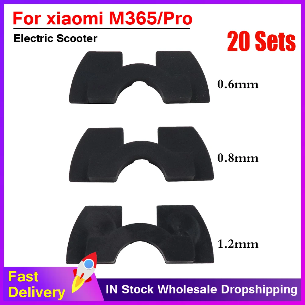 

20Sets Electric Scooter Rubber Pad Pole Shakeproof Cushion Silicone Vibration Damping For XiaomiM365/Pro Part Accessories