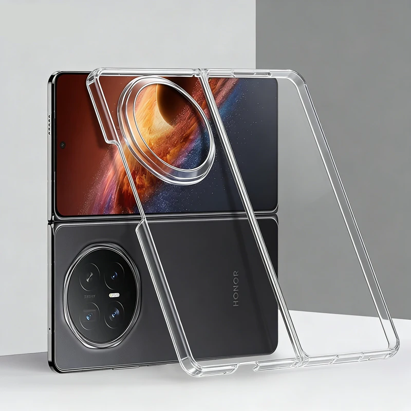 Sleek & Durable Clear Phone Case with Camera Protection