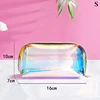 PVC Transparent Cosmetic Bag Women Makeup Storage Clear Organizer Wash Travel Portable Toiletry Multifunction Purse Pouch Bag 4