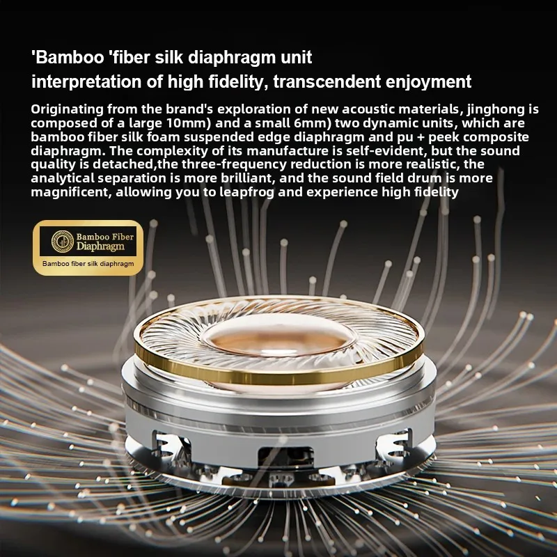 朱林鳥 綺紅 Z3 2025 インイヤーHiFiイヤホン デュアル