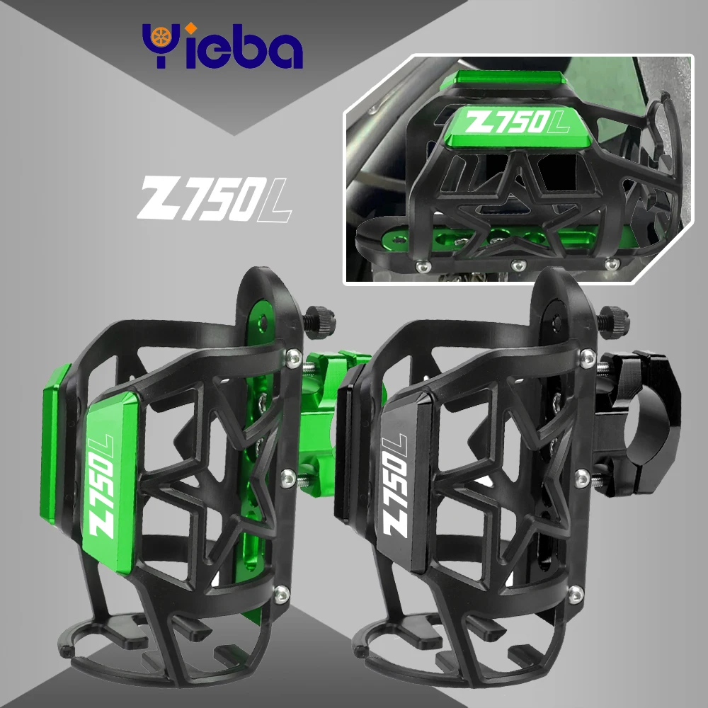 

Motorcycle Beverage Water Bottle Cage Drink Cup Holder Stand Mount FOR KAWASAKI Z 750L Z750L Z 750 L 2007-2010 2009 2008 Z750 L