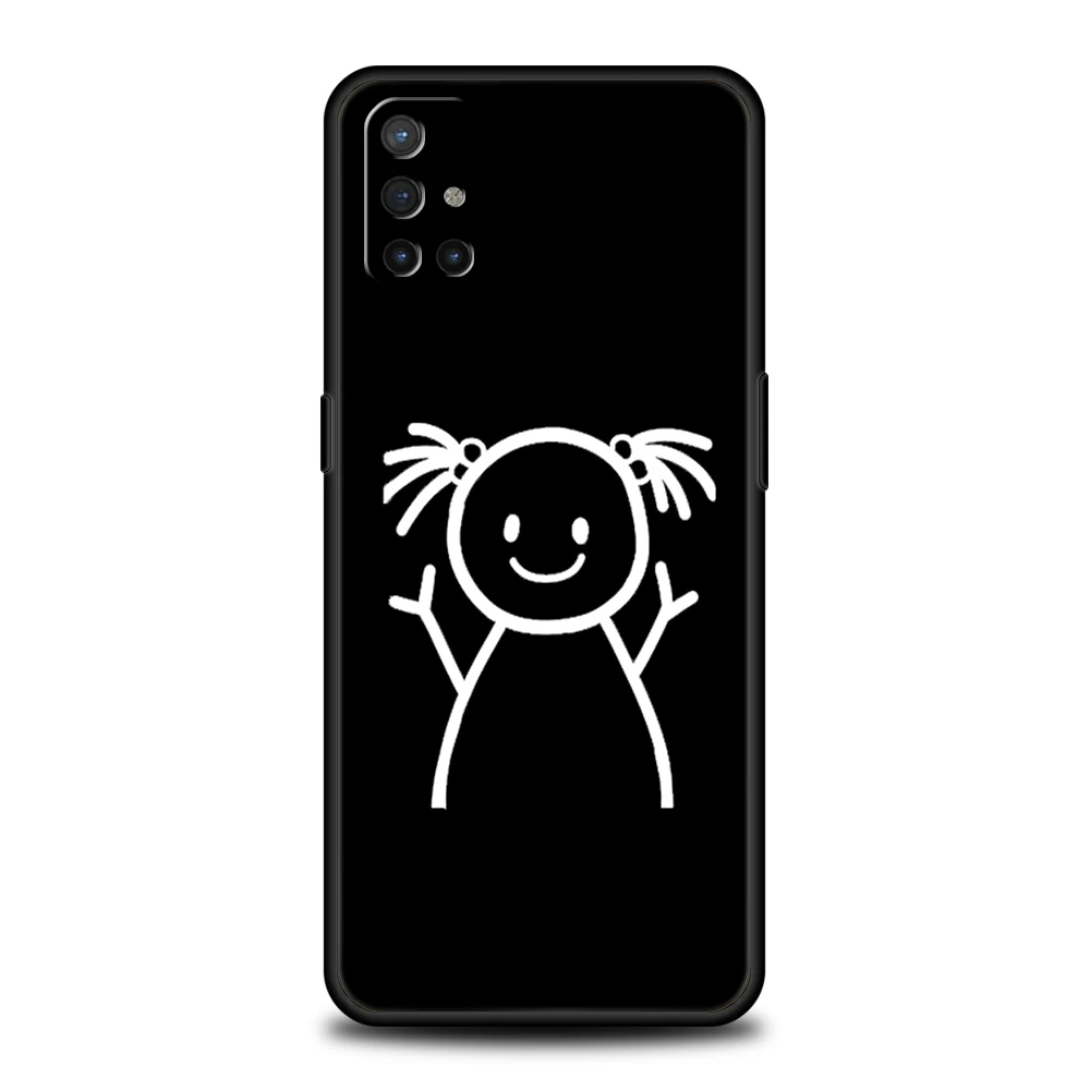 Cartoon Matchman Silicone Phone Case Cover