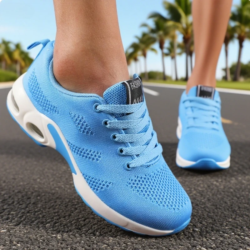 Women's Fashion Sneakers Vibrant Travel Lightweight Walking Shoes 2025 Breathable Gym Training Fashionable Women's Running Shoes