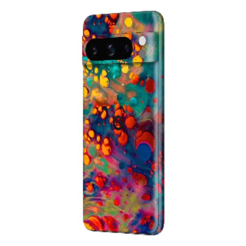 Decalcomania Colorata Per Google Pixel 10 9 8 7 Pro 6 6pro Pellicola Proteggi Schermo Posteriore Custodia Protettiva Macaron Wrap Adesivo Opaco - Foto 3