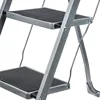 Step with Armrests | Foldable Step Stool, Non-slip Pedals | Robust Light Steel | 330 LBS Capacity 4