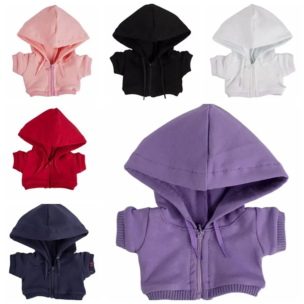 High Quality Fashion Cotton Doll Clothes Cute Mini Hoodie Clothes Multistyles Clothes Accessories 20cm Cotton Doll