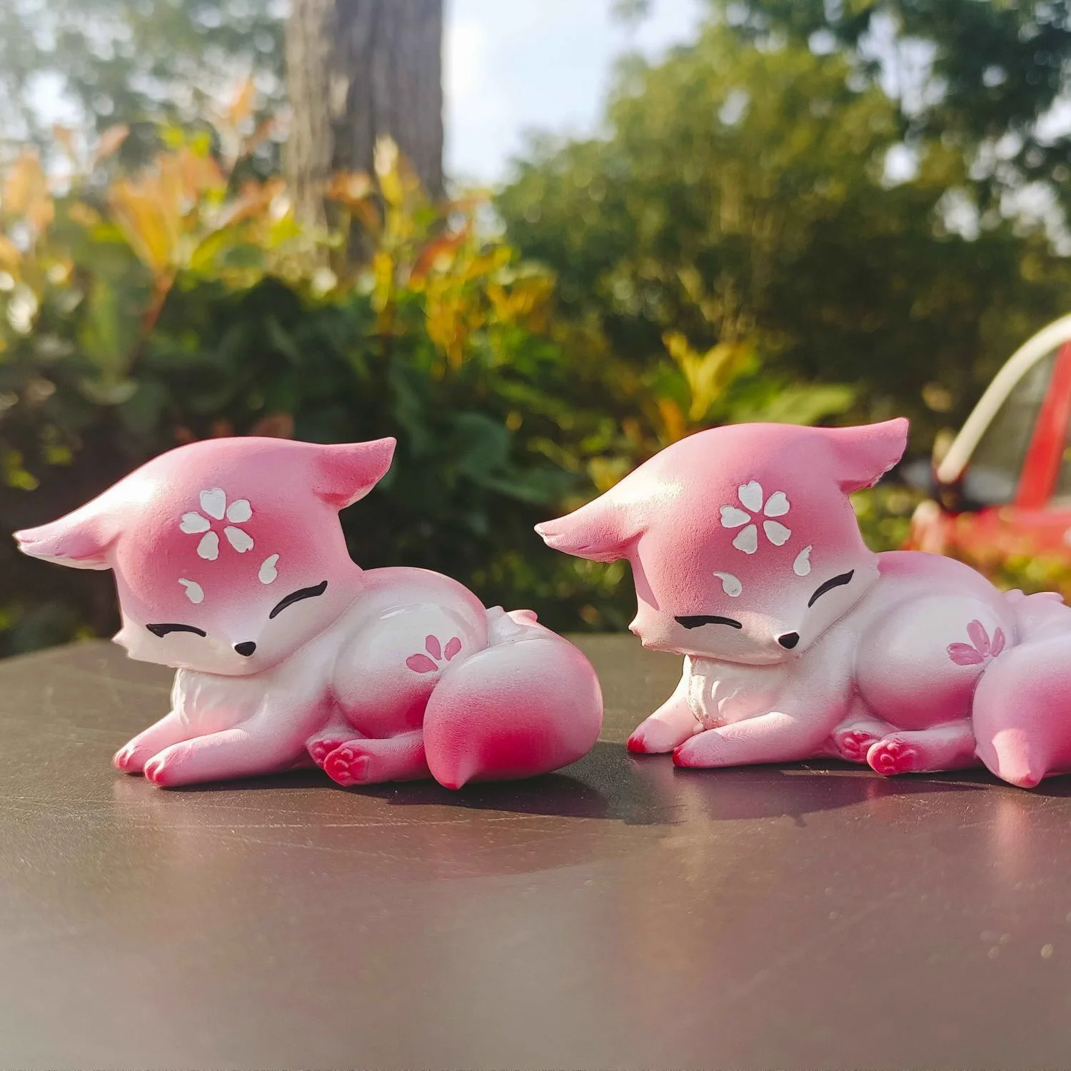 Kawaii Anime Fox Mascot Cosplay Cute Pet Doll Game Impact Toys