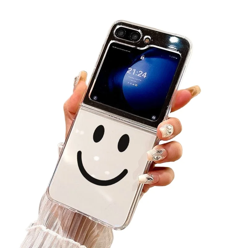 Humorous Cartoon Design Vibration-Proof Clear Phone Case